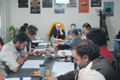 ‘Öp Elimi’ ekibi okuma provasında buluştu