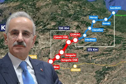 Karadeniz'e Hızlı Tren geliyor... Bakan Uraloğlu iki il arasını 2,5 saate düşürecek projeyi müjdeledi
